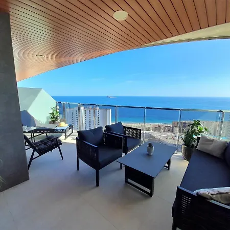 Luxury Sunset Waves 19 Floor Apartment Benidorm